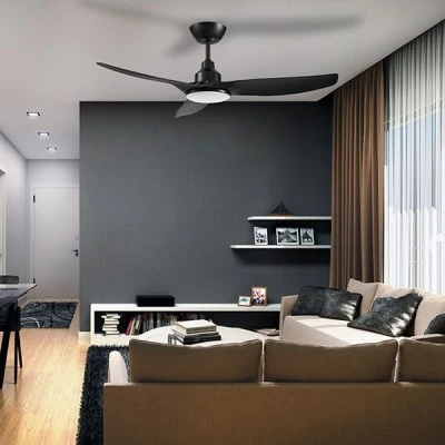 Ανεμιστήρας οροφής 31W με LED φωτιστικό και τηλεχειριστήριο 132cm LIFE APELIOTES NIGHT