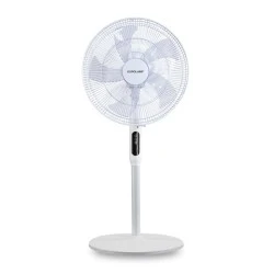 Ανεμιστήρας δαπέδου λευκός 3σε1 Φ45 25W 46dB περιστρεφόμενος 90° με οθόνη Led και κοντρόλ Ανεμιστήρας δαπέδου λευκός 3σε1 Φ45 25W 46dB περιστρεφόμενος 90° με οθόνη Led και κοντρόλ