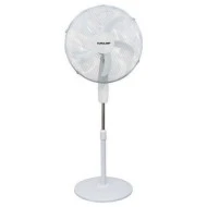 Ανεμιστήρας ορθοστάτης λευκός Φ50 60W με 3 τατύτητες περιστροφή 90° και κλίση