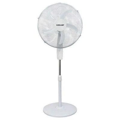 Ανεμιστήρας ορθοστάτης λευκός Φ50 60W με 3 τατύτητες περιστροφή 90° και κλίση