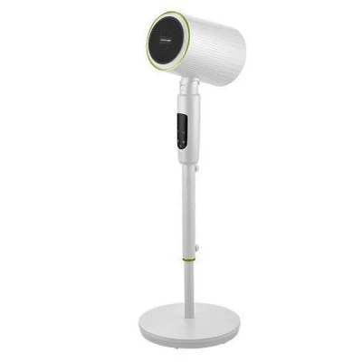 Ανεμιστήρας ορθοστάτης Φ20CM 50W 2 σε 1 με λειτουργία θερμαντικού 2200W λευκό χρώμα & χρονοδιακόπτη Ανεμιστήρας ορθοστάτης Φ20CM 50W 2 σε 1 με λειτουργία θερμαντικού 2200W λευκό χρώμα & χρονοδιακόπτη