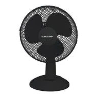 Ανεμιστήρας επιτραπέζιος μαύρος Φ25 38W 220-240V 50Hz 57,7dB 2 ταχυτήτων με ρυθμιζόμενη γωνία αέρα