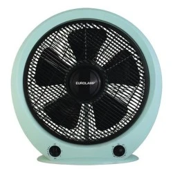 Ανεμιστήρας δαπέδου box fan Φ40 35W με 3 ταχύτητες & χρονοδιακόπτη 120' σε πράσινο χρώμα