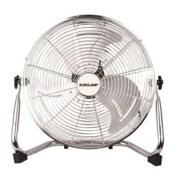 Επιδαπέδιος ανεμιστήρας μεταλλικός Φ40 90W με ακτινωτό πλέγμα και λαβές μεταφοράς