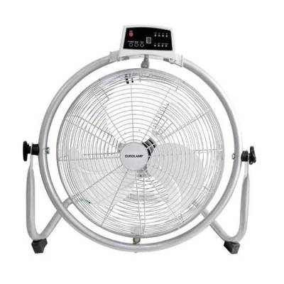 Ανεμιστήρας δαπέδου μεταλλικός Φ45 90W 220V 1300RPM με χειριστήριο και χρονοδιακόπτη 7.5h
