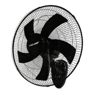 Επιτοίχιος ανεμιστήρας Φ50 60W σε μαύρο χρώμα με κοντρόλ 3 ταχύτητες & χρονοδιακόπτη