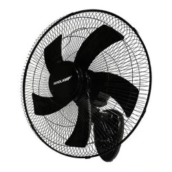 Επιτοίχιος ανεμιστήρας Φ50 60W σε μαύρο χρώμα με κοντρόλ 3 ταχύτητες & χρονοδιακόπτη