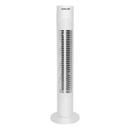 Ανεμιστήρας δαπέδου πύργος λευκό χρώμα 50W 83cm με 3 ταχύτητες χρονοδιακόπτη και τηλεχειριστήριο