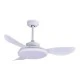 Ανεμιστήρας οροφής σε λευκό χρώμα 35W Φ107cm με LED DIMMABLE φωτισμό 32W τηλεχειριστήριο 6 ταχύτητες & 3 φτερωτές Ανεμιστήρας οροφής σε λευκό χρώμα 35W Φ107cm με LED DIMMABLE φωτισμό 32W τηλεχειριστήριο 6 ταχύτητες & 3 φτερωτές