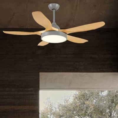 Ανεμιστήρας οροφής Φ137cm 35W σε γκρι και ξύλο με LED 32W DIMMABLE φωτισμό & τηλεχειριστήριο με 6 ταχύτητες Ανεμιστήρας οροφής Φ137cm 35W σε γκρι και ξύλο με LED 32W DIMMABLE φωτισμό & τηλεχειριστήριο με 6 ταχύτητες