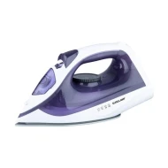 Σίδερο ατμού 2200W με αντικολλητική πλάκα προστασία κατά των αλάτων και λυχνία ένδειξης λειτουργίας