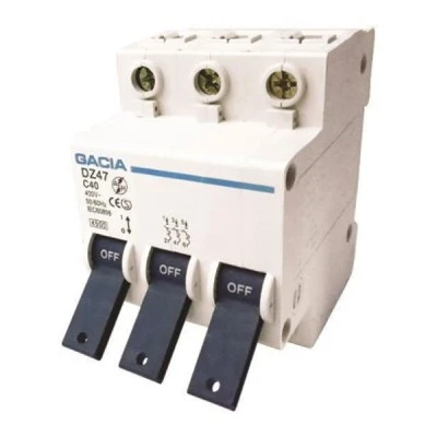 Ραγοδιακόπτης ΔΕΗ GACIA 3x25A 4.5kA τετραπολικός τύπου Α 230/400V