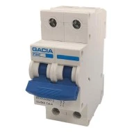 Ασφάλεια αυτόματη Gacia διπολική DC 2P 25A 6kA 500V Ασφάλεια αυτόματη Gacia διπολική DC 2P 25A 6kA 500V