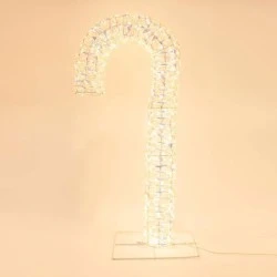 Φωτιζόμενο μπαστούνι ιριδίζον 74cm με 600 led θερμό φως με χρονοκαθυστέρηση και μετασχηματιστή 4,5v ip44 Φωτιζόμενο μπαστούνι ιριδίζον 74cm με 600 led θερμό φως με χρονοκαθυστέρηση και μετασχηματιστή 4,5v ip44