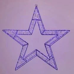 Φωτιζόμενο αστέρι 50cm με 1200 led λαμπάκια σε μωβ χρώμα, μαύρο μεταλλικό σκελετό, χρονοδιακόπτη και μετασχηματιστή 12V ip44 Φωτιζόμενο αστέρι 50cm με 1200 led λαμπάκια σε μωβ χρώμα, μαύρο μεταλλικό σκελετό, χρονοδιακόπτη και μετασχηματιστή 12V ip44