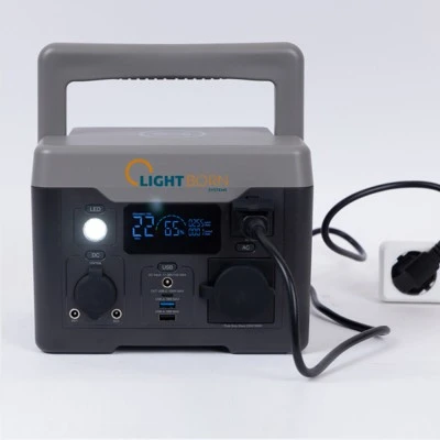 Φορητός σταθμός ενέργειας Lightborn Systems  284.7Wh/350W 21.9V LiFePO4