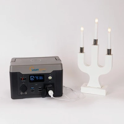 Φορητός σταθμός ενέργειας Lightborn Systems 569.4Wh/600W