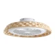 Ανεμιστήρας οροφής μπαμπού με φως & 7 πτερύγια, τηλεχειριστήριο & χρονοδιακόπτη LED DC 11W 2640lm CCT Φ450mm Ανεμιστήρας οροφής μπαμπού με φως & 7 πτερύγια, τηλεχειριστήριο & χρονοδιακόπτη LED DC 11W 2640lm CCT Φ450mm