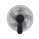 Ανεμιστήρας επίτοιχος με μοτέρ AC 50W Φ45 με 5 διάφανα πτερύγια χρονοδιακόπτη & 3 ταχύτητες σε μαύρο χρώμα Ανεμιστήρας επίτοιχος με μοτέρ AC 50W Φ45 με 5 διάφανα πτερύγια χρονοδιακόπτη & 3 ταχύτητες σε μαύρο χρώμα