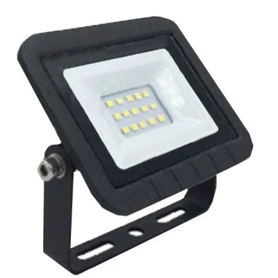 Προβολέας led slim ισχύος 10W 230VAC 4000Κ ενδιάμεσο φως 800lm με smd στεγανός IP65