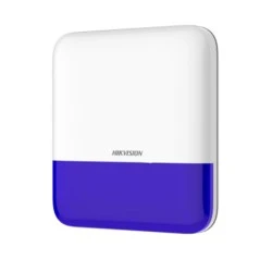 Ασύρματη σειρήνα εξωτερικού χώρου Hikvision 110dB DS-PS1-E-WE BLUE στεγανή IP65