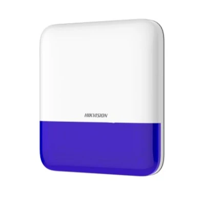 Ασύρματη σειρήνα εξωτερικού χώρου Hikvision 110dB DS-PS1-E-WE BLUE στεγανή IP65