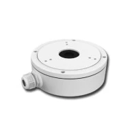 Μεταλλική βάση - Κουτί διακλαδώσεων DS-1280ZJ-XS για κάμερες οροφής με διάσταση  Ø100x129x43.2mm λευκό χρώμα 
