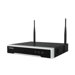 Kαταγραφικό WiFi δικτυακό σύστημα NVR  Hikvision 4 καναλιών με χωρητικότητα 1U DS-7104NI-K1/W/M