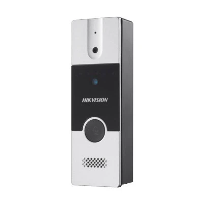 Κιτ θυροτηλεόρασης Hikvision 4 καλωδίων DS-KIS202T ιδανικό για μονοκατοικίες με ένα μόνο μπουτόν κλήσης 