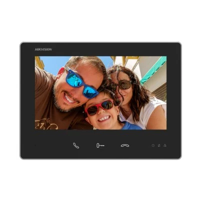 Αναλογικό μόνιτορ θυροτηλεόρασης 7" Hikvision 2 καλωδίων DS-KH7300EY-TE2 με ανάλυση 1024*600 με 3 πλήκτρα αφής