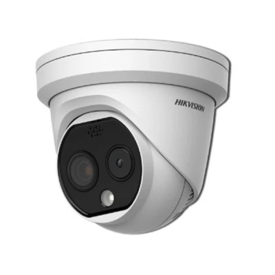Κάμερα Θερμική & Οπτική Bi-Spectrum Dome IP δικτυακή κάμερα DS-2TD1217-3/QA 3.1mm  -20°C to 150°C ± 8°C 