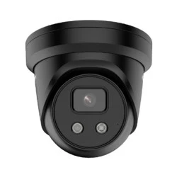 Κάμερα IP δικτυακή AcuSense Strobe Light 4MP με ηχητική ειδοποίηση DS-2CD2346G2-ISU/SL 2.8mm σε μαύρο χρώμα 