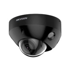 Κάμερα δικτυακή IP Dome ColorVu με ανάλυση εικόνας 4MP & ήχο DS-2CD2547G2-LS 2.8mm σε μαύρο χρώμα IP67 IK08