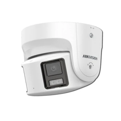 Κάμερα δικτυακή IP ColorVu Panoramic 8MP με ηχητική ειδοποίηση DS-2CD2387G2P-LSU/SL & διάμετρο φακού 4mm IP67