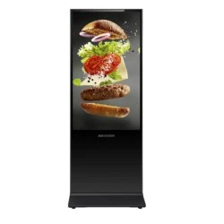 Επιδαπέδια ψηφιακή οθόνη 55" Hikvision DS-6055UL-B/S μεταλλική εμφάνιση με ελαφρύ σώμα 