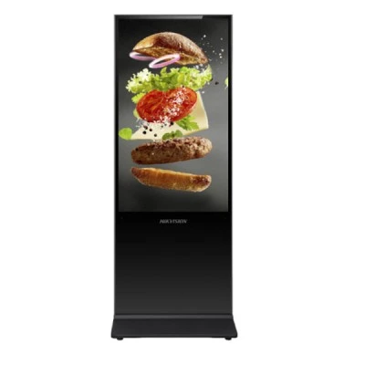 Επιδαπέδια ψηφιακή οθόνη 55" Hikvision DS-6055UL-B/S μεταλλική εμφάνιση με ελαφρύ σώμα 