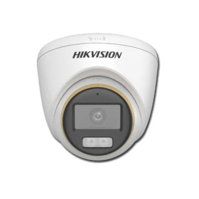 Κάμερα Hikvision ColorVu Dual Light με ανάλυση 2MP & ήχο DS-2CE72DF3T-LFS 2.8mm με εμβέλεια 40m IP67