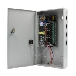 Τροφοδοτικό φορτιστής 8Α/12VDC για 9 κάμερες TRFS1208-09CB