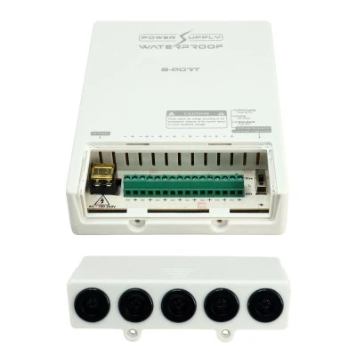 Τροφοδοτικό CCTV FOLKSAFE FS-DC120805W 8 εξόδων, 12V/5A, αδιάβροχο IP65 Τροφοδοτικό CCTV FOLKSAFE FS-DC120805W 8 εξόδων, 12V/5A, αδιάβροχο IP65