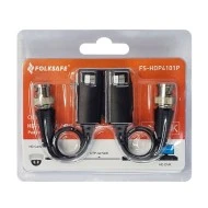 Παθητικό Video Balun FOLKSAFE FS-HDP4101P push-pin τερματικό για κάμερες