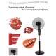 Επιδαπέδιος ανεμιστήρας FS40-806 60W 16   με χρονοδιακόπτη και 3 επιλογές ταχύτητας
