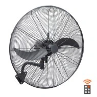 Ανεμιστήρας επίτοιχος επαγγελματικός 50cm 140w με κοντρόλ 2 μεταλλικές λεπίδες & στιβαρή κατασκευή