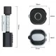 Bluetooth έξυπνος κύλινδρος με ψηφιακό πληκτρολόγιο και δαχτυλικό αποτύπωμα LILIWISE C1 V.A 95 σε μαύρο χρώμα 