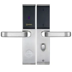 Aδιάβροχη κλειδαριά Orbita RFID E3042B Silver Bluetooth από ανοξείδωτο ατσάλι τεχνολογίας Mifare