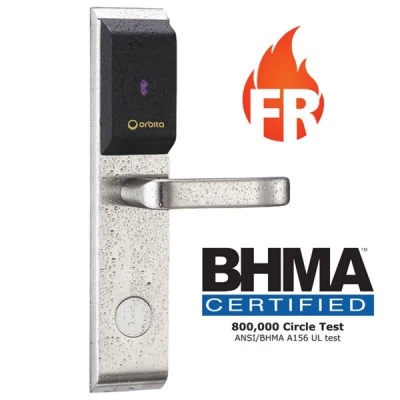 Aδιάβροχη κλειδαριά Orbita RFID E3042B Silver Bluetooth από ανοξείδωτο ατσάλι τεχνολογίας Mifare