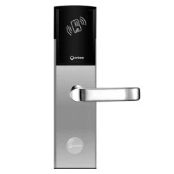 Κλειδαριά RFID τεχνολογίας Mifare με μηχανισμό ANSI ORBITA E3092 SILVER σε ασημί χρώμα