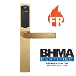 Κλειδαριά RFID χρυσή τεχνολογίας Mifare ανθεκτική στην υγρασία και στη φωτιά από ανοξείδωτο ατσάλι