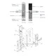 Aδιάβροχη κλειδαριά Orbita RFID E3442B Black Bluetooth από ανοξείδωτο ατσάλι τεχνολογίας Mifare Aδιάβροχη κλειδαριά Orbita RFID E3442B Black Bluetooth από ανοξείδωτο ατσάλι τεχνολογίας Mifare