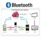 Bluetooth κλειδαριά RFID τεχνολογίας Mifare από ανοξείδωτο ατσάλι ORBITA E4131BB GOLD BLUETOOTH σε χρυσό χρώμα