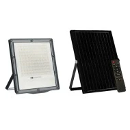 Ηλιακός προβολέας SOLAR SMD LED FLOOD LIGHT 120W 4000K ενδιάμεσο φως IP66 90° Ra80 με φωτοβολταϊκό πάνελ & χειριστήριο